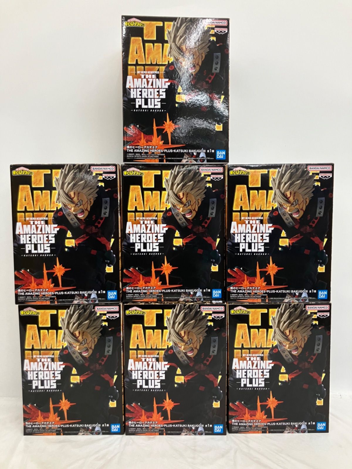 THE AMAZING HEROES PLUS 爆豪勝己 Ⅲ セット LFJ 141 f 101