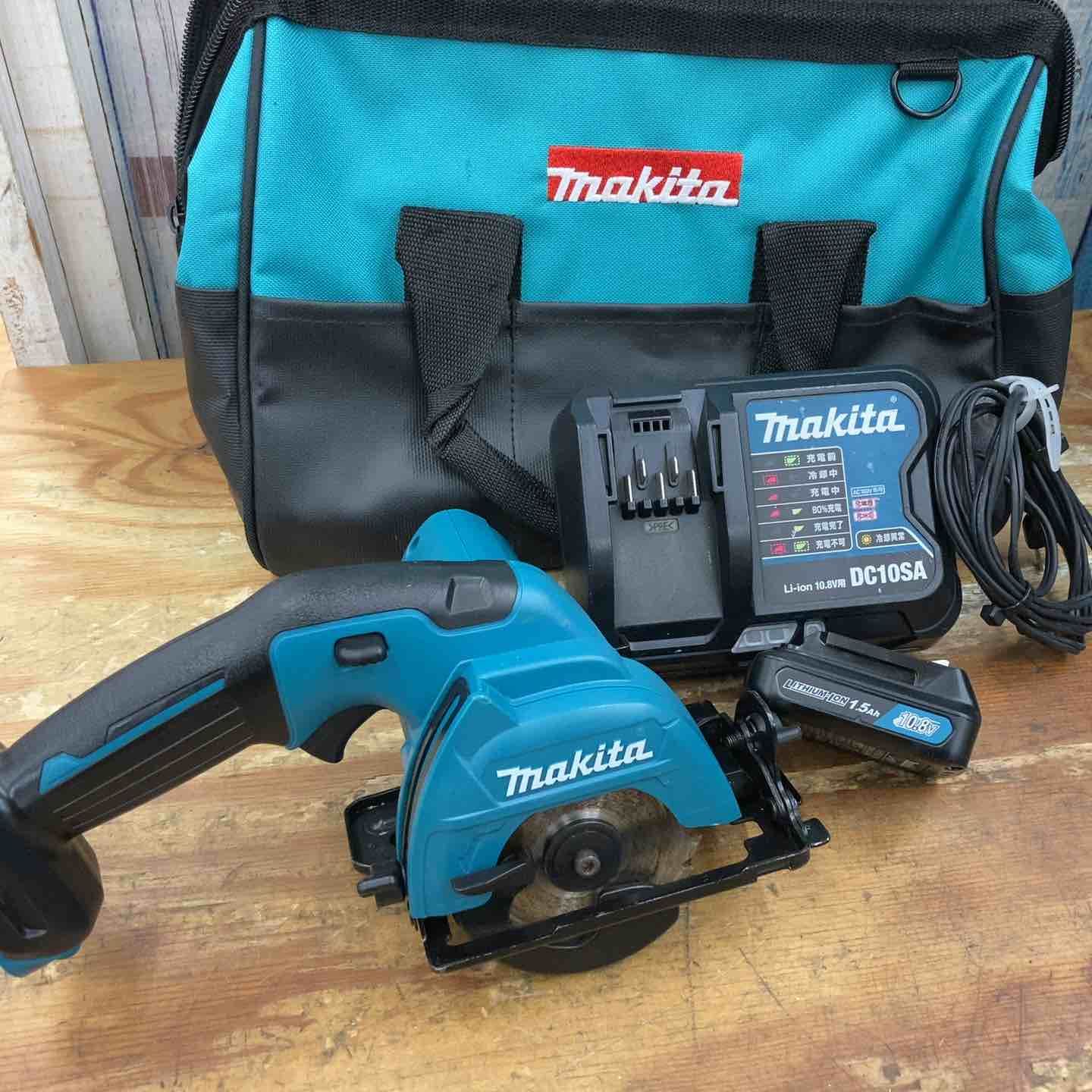品 マキタ makita コードレスマルノコ HS301DSH 10.8V 85mm 鉄板ベース バッテリー 充電器付き 柏店