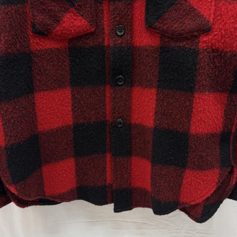 ウールリッチ 80s 90s 紺タグ 三角タグ USA製 バッファロー チェック