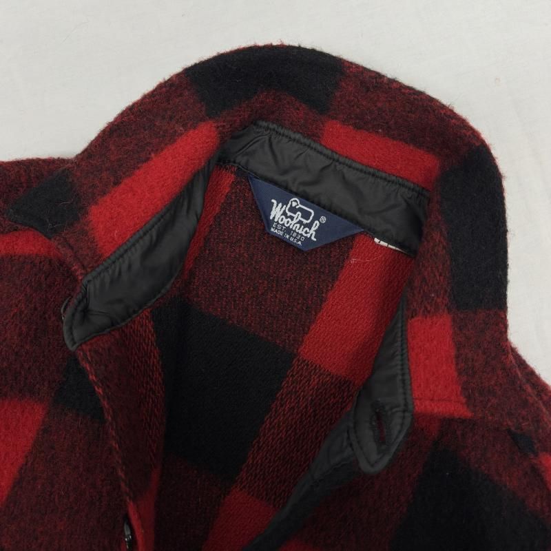 ウールリッチ 80s 90s 紺タグ 三角タグ USA製 バッファロー チェック