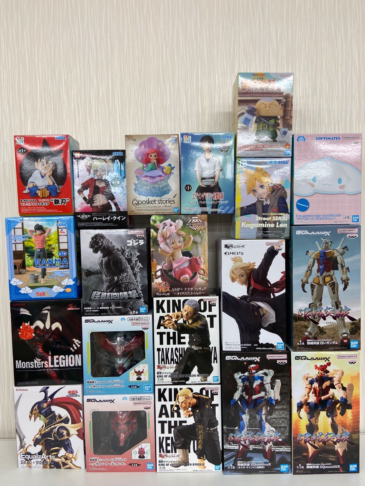 その他 フィギュア スピーカー まとめ 計20点 遊戯王 東京リベンジャーズ 機動戦士ガンダム サンリオ エヴァンゲリオン ディズニー メイドインアビス その他 プライズ ME29-2776