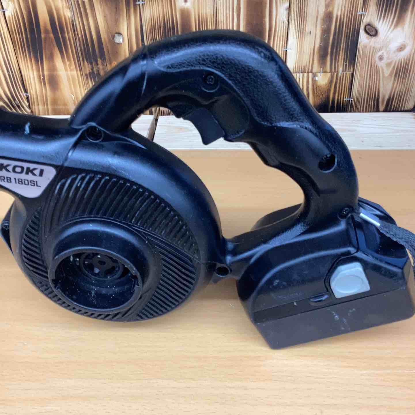 ハイコーキ HIKOKI 旧 日立工機 コードレスブロア RB18DSL NN 屋外 落ち葉 水滴飛ばし エアコン ホコリ除去 DIY 工事現場 粉じん 木くず ガレージ 作業場 越谷店