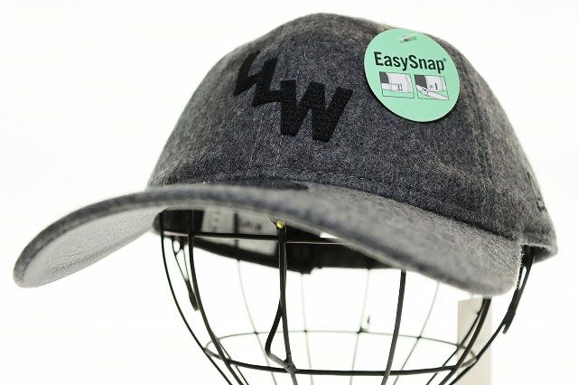 ダブルタップス WTAPS × NEW ERA LLW 9TWENTY 232NENED-HT01 GREY SIZE00 ニューエラ ロゴ ウール キャップ 帽子 グレー ブランド古着ベクトル AA 251106