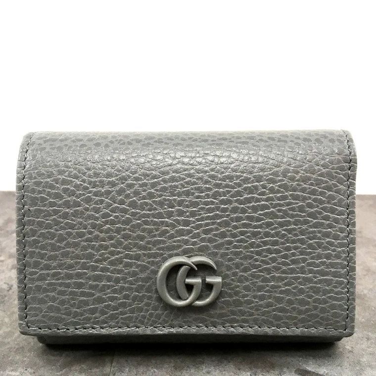 み ♥品 GUCCI コンパクトウォレット 644407 き プレゼントにも 385