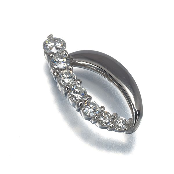 ダイヤ ダイヤモンド 0.50ct グラデーション ペンダントトップ Pt900 177672