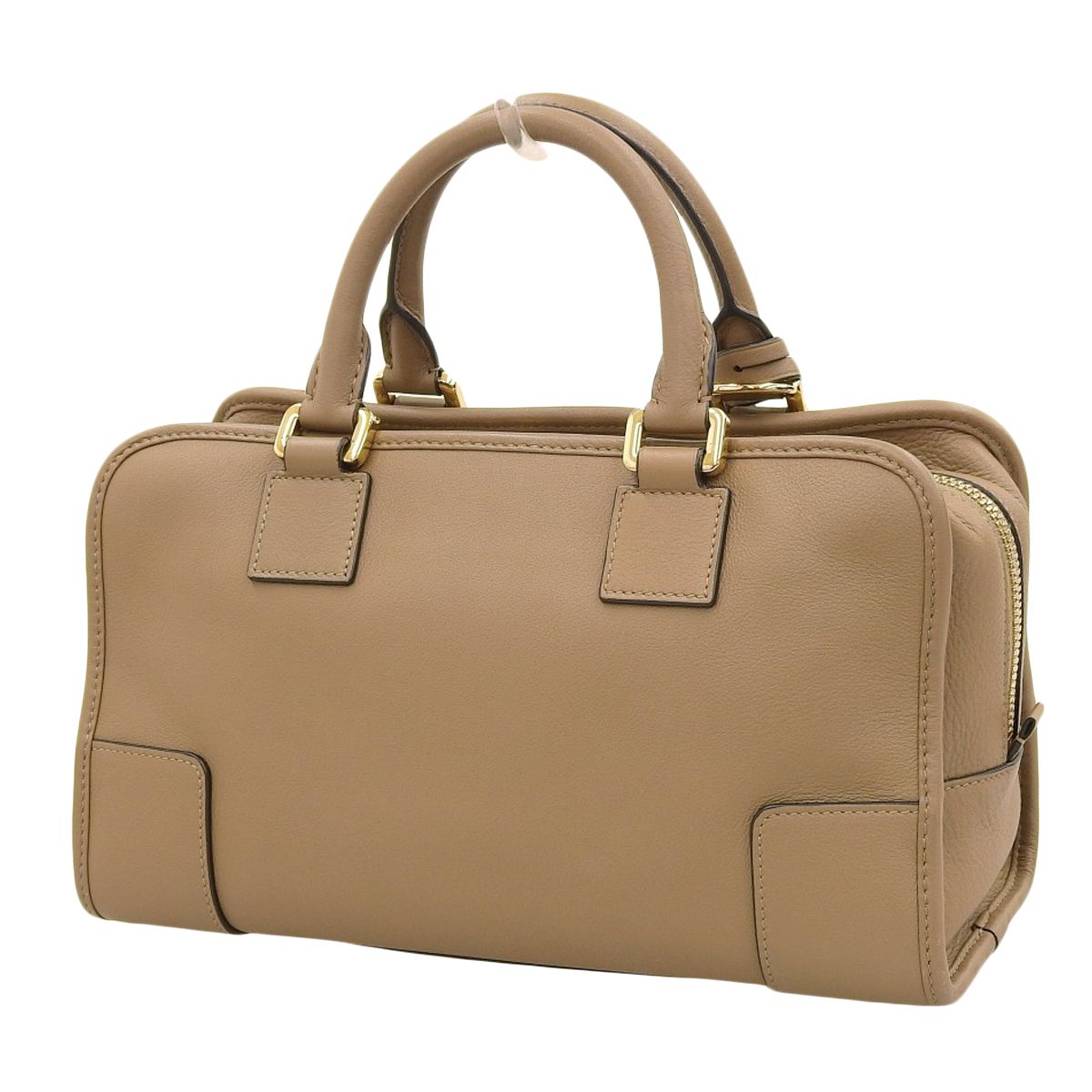 LOEWE ロエベ アマソナ28 ハンドバッグ 2WAY ショルダー 肩掛け 斜め掛け カーフ ブラウン茶 ゴールド金具 352.30.N03 レディース 40802161329 アラモード