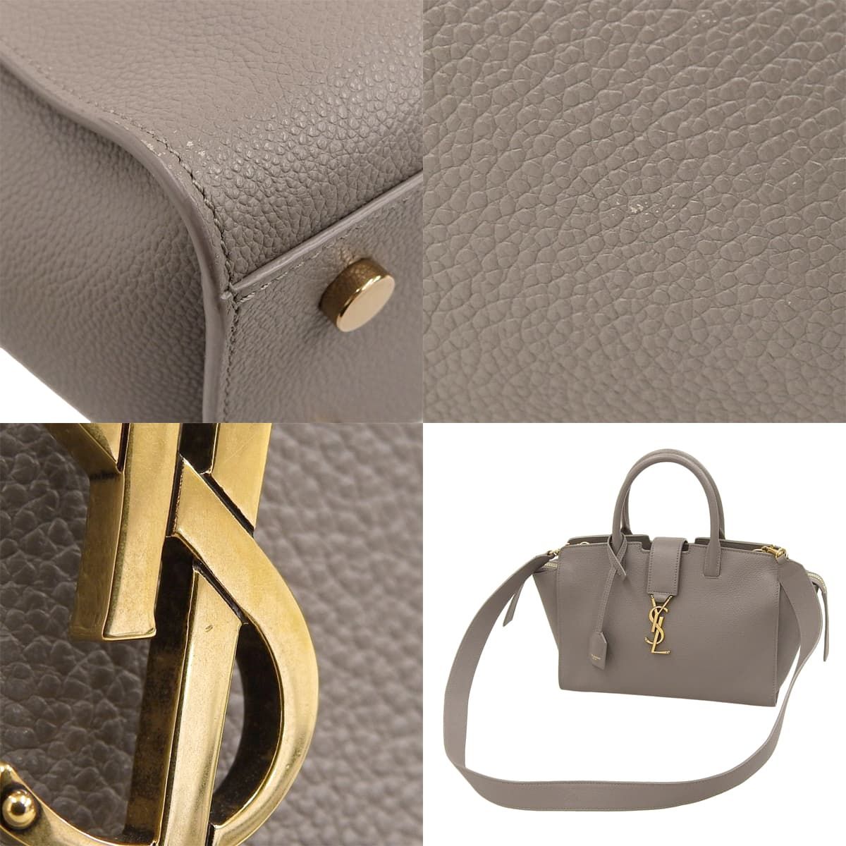 レザー グレージュ