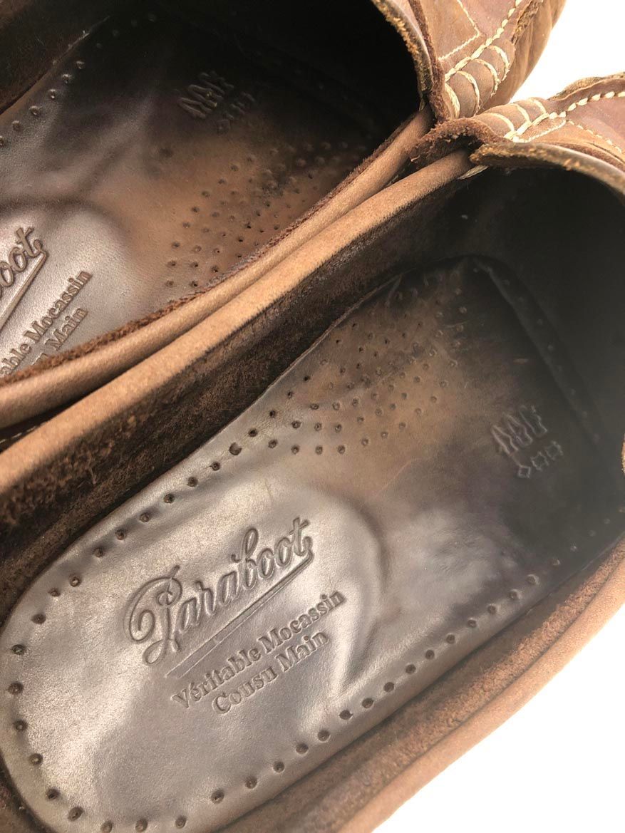 モカシンコインローファー ブーツ