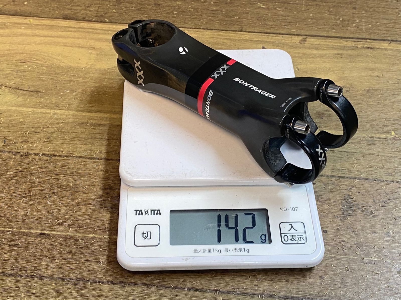 JN846 ボントレガー BONTRAGER XXX BLENDR カーボン ステム OS Φ31.8 120mm 7° BRIGHTFACE_UK