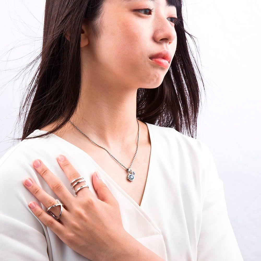 ダブルラウンドペンダント アルテミスキングス