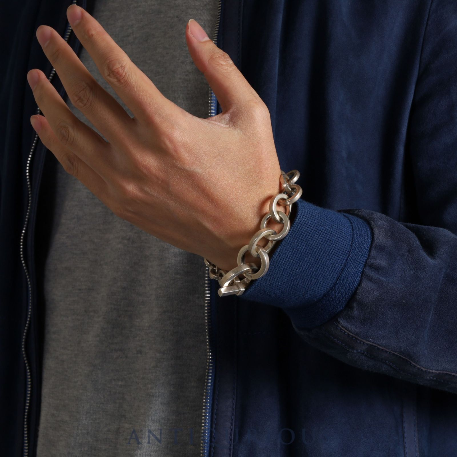 エルメス ブレスレット キャラバン クレッシェンド スターリング