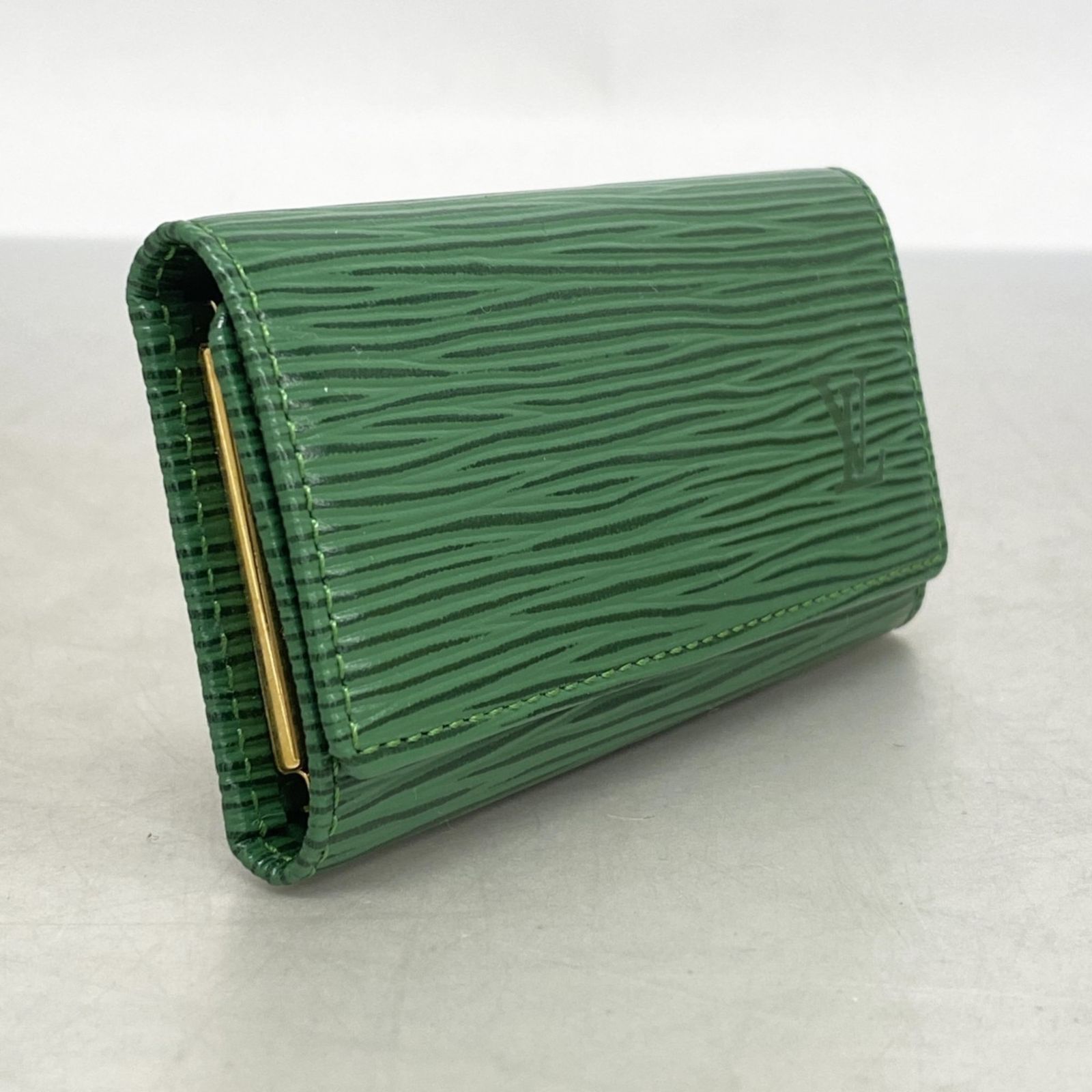 ルイ ヴィトン Louis Vuitton ルイ ヴィトン キーケース エピ ミュルティクレ4 M63824 ボルネオグリーンメンズ レディース