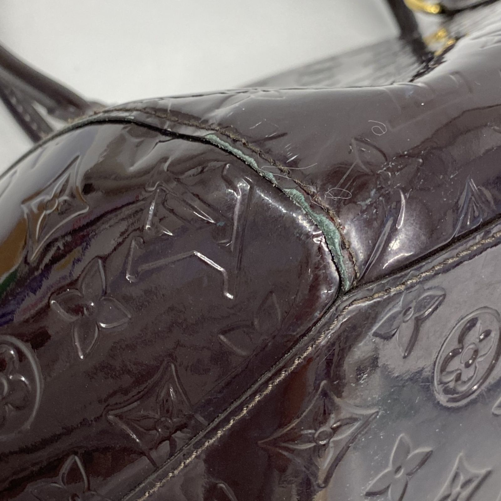 ルイ ヴィトン Louis Vuitton ルイ ヴィトン ハンドバッグ ヴェルニ シャーウッドGM M91489 アマラントレディース DECORATOM_COM_BR