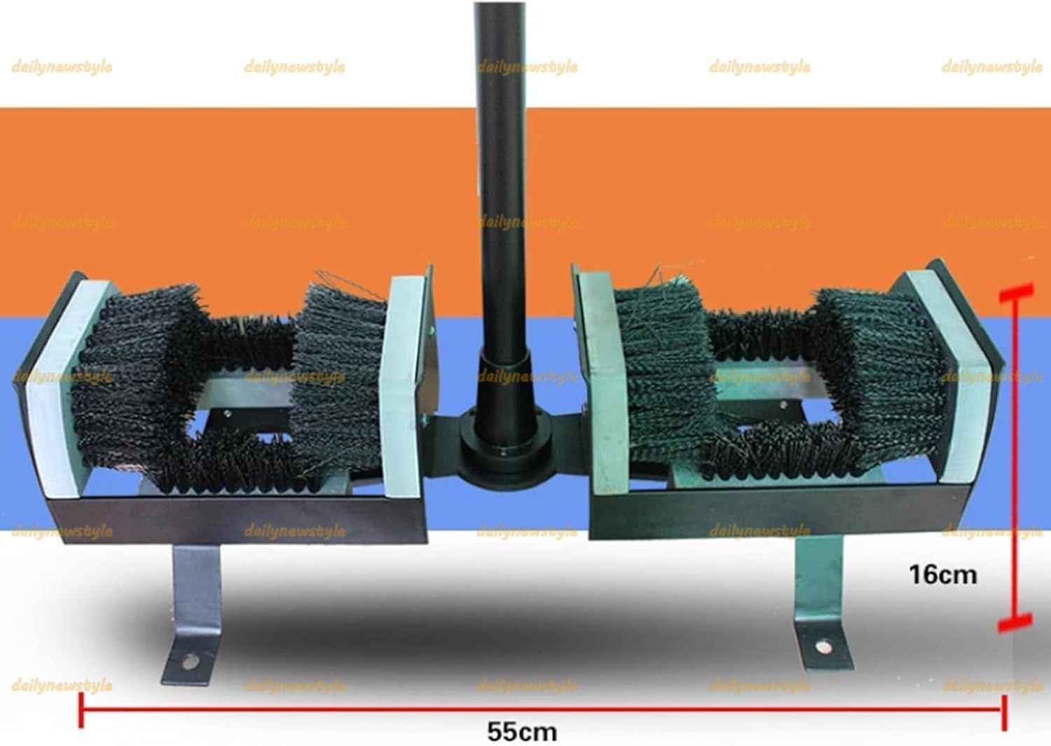 人気推薦 両面シューズスクレーパーブラシ ブーツ用泥落としブラシ ハンドル付き 泥除去ツール ナイロンブラシ 玄関ドア 農家ガーデン 物置 厩舎の入り口用 WWW_OPDRERGINERDOGAN_COM