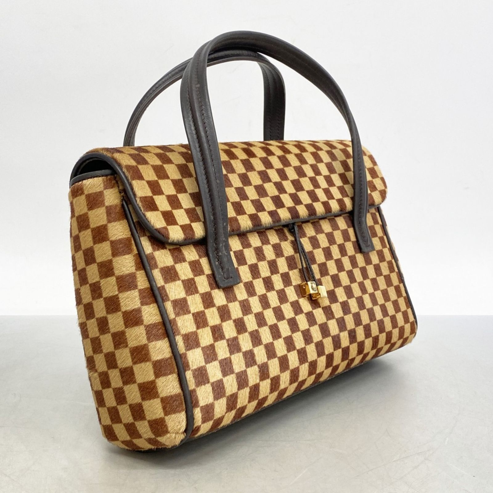 ルイ ヴィトン Louis Vuitton ルイ ヴィトン ハンドバッグ ダミエ ソバージュ ライオン M92131 エベヌレディース