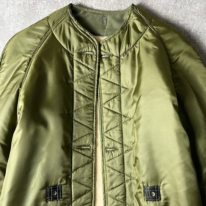 60s USAF 米軍実物 ウール パイル ライナー ジャケット S-R | 60年代 ビンテージ ミリタリー キャトル リバーシブル エアフォース