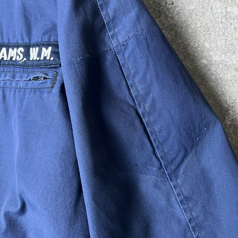 80s 82年製 US NAVY 米軍実物 サブマリン ジャケット 46R | 80年代 ビンテージ ミリタリー USN ネイビー ユーティリティ ステンシル KANDAIZUMI_COM