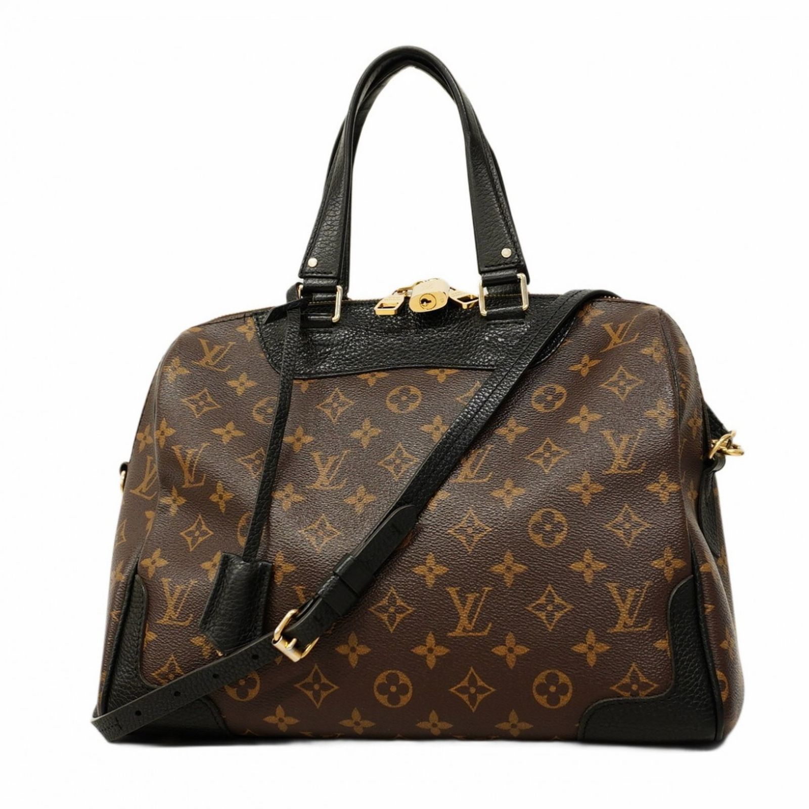 ルイ ヴィトン Louis Vuitton ルイ ヴィトン ハンドバッグ モノグラム マカサー レティ―ロ M50058 ノワ―ル 2wayバッグレディース