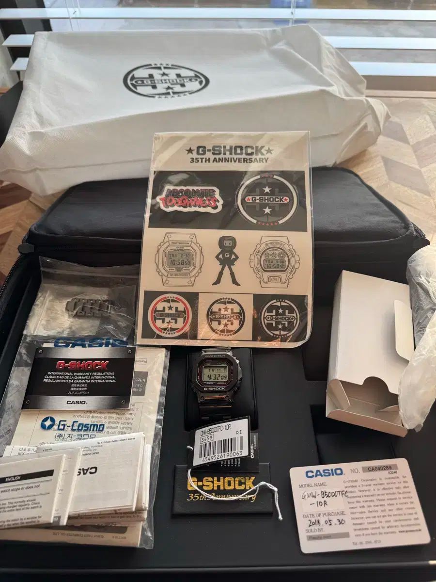 ジーショック ポーター 35周年 gmw b 5000 tfc 1 dr