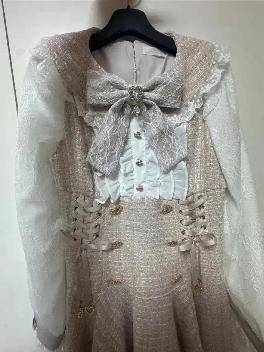 リズリサ ツイード セットアップ ピンク 長袖バージョン 量産型地雷系 マズ ノエミー シークレットハニー ディアマイラブ