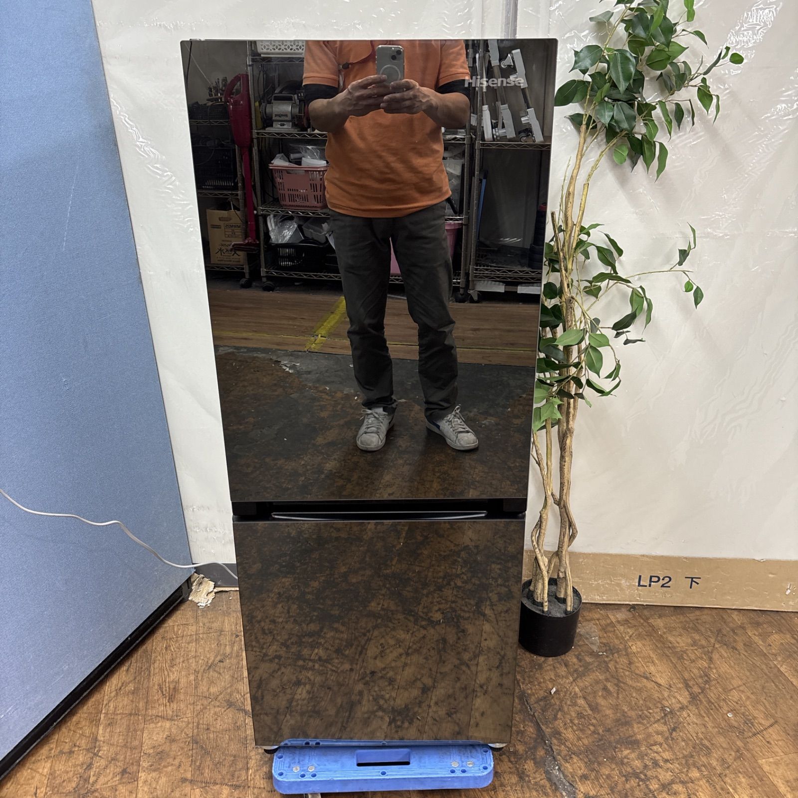 I 317 ? 名古屋市近郊配送設置無料 Hisense 冷蔵庫 154 L クリーニング済