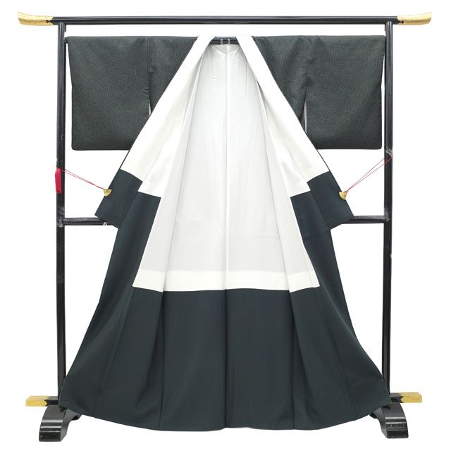 黒 鹿の子ぼかし