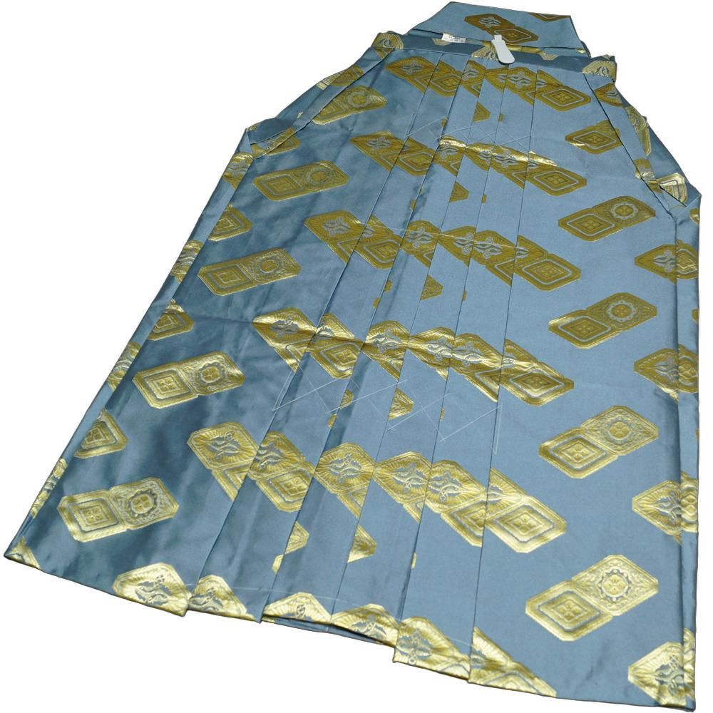 金襴袴 日本製 現品限り 踊り 袴 踊り用 金襴 菱紋模様 Sサイズ 紐下 2尺1寸 79cm 小 馬乗型 股有り 送料無料 袴 踊り 着物 踊り着物 踊り用着物 和服 リサイクル着物 舞踊 着物 踊り用 衣裳 袴 神官 巫女 成人式