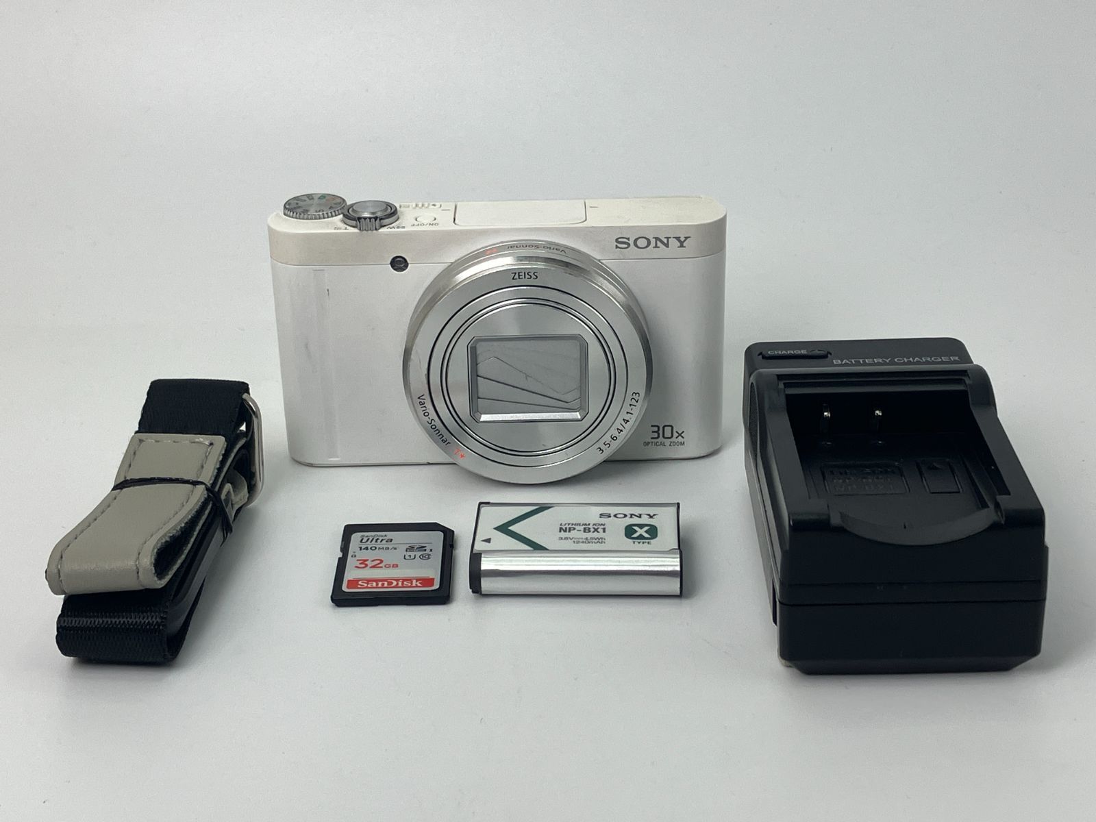 返品保証・動作確認済】SONY Cyber-shot DSC-WX500 ホワイト 