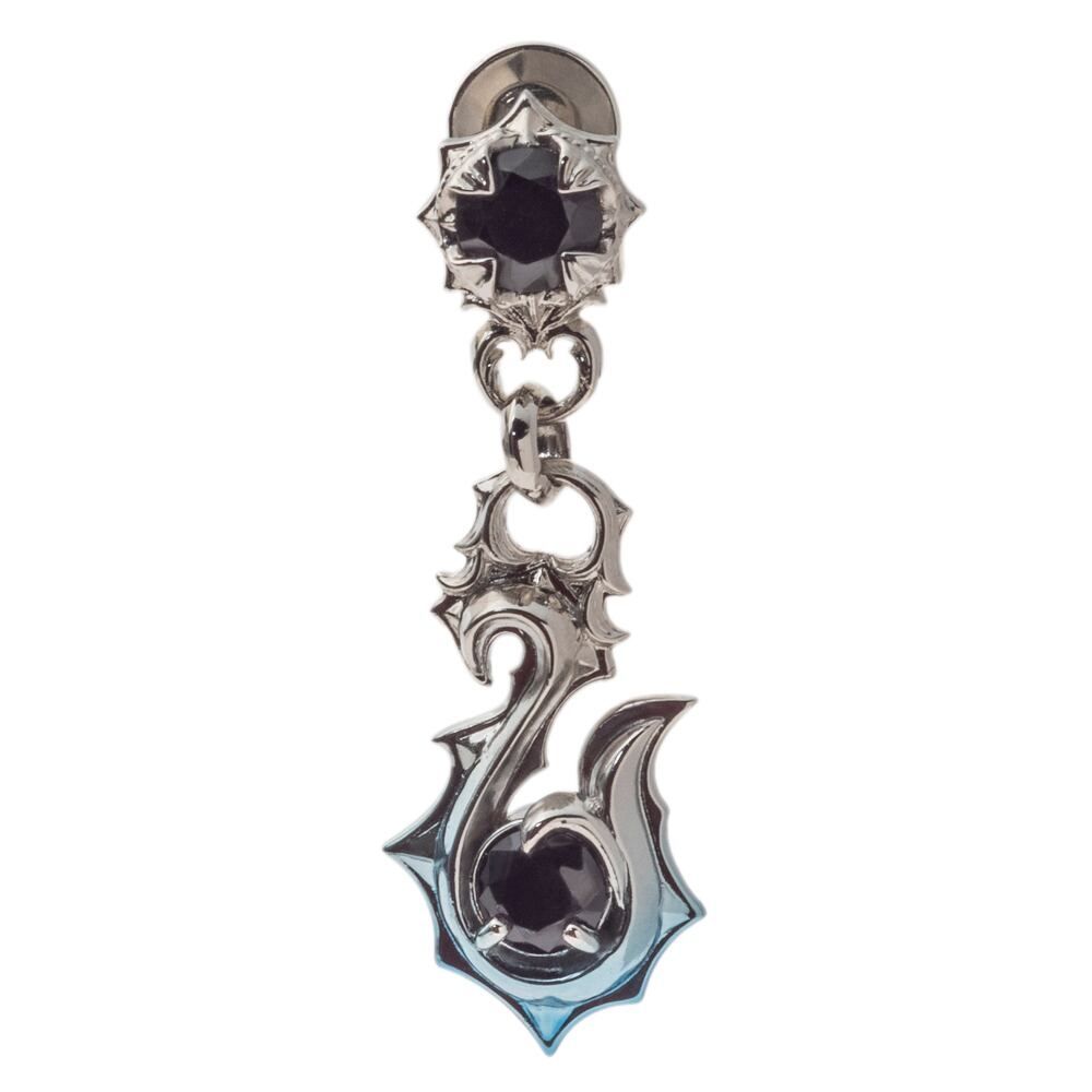 ペアセット 青彩＆赤彩フィッシュフックピアス アルテミスキングス シルバーアクセサリー ジュエリーブランド