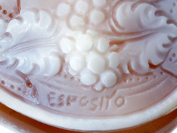 ジュエリー エスポジート作 蝶々と美しい貴婦人 シェルカメオルース 55.0mｍ×41.6ｍｍ a2841o 送料無料 FORTGASGNV_COM_BR