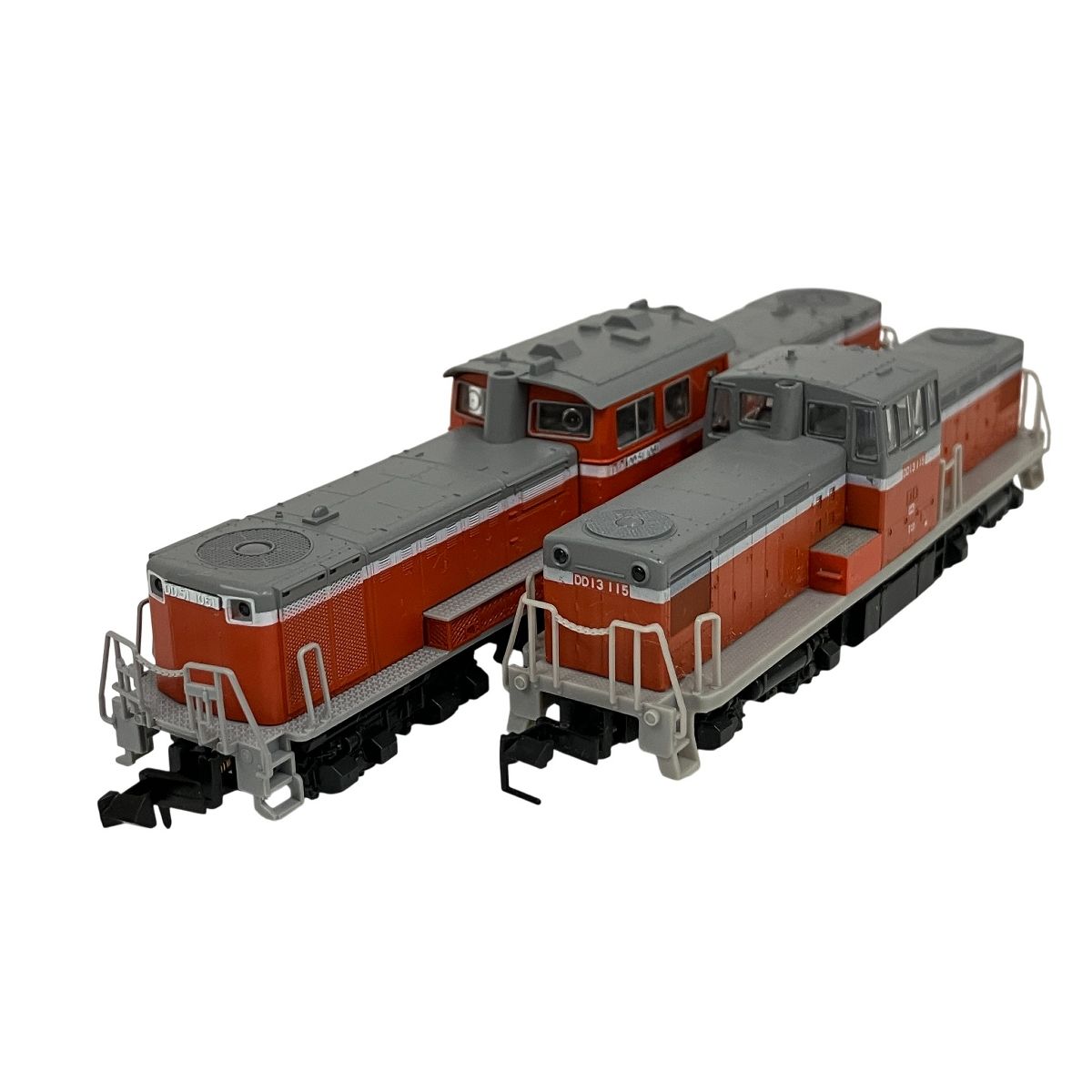 KATO 701 DD13 7002 DD51 ディーゼル機関車 鉄道模型 Nゲージ 2両セット O10593104