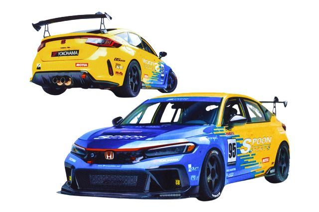 ホビーデザイン Hobby Design アルファモデル 1|24 キット ホンダ シビック タイプR FL5 Spoon 自動車模型 AM02-0071