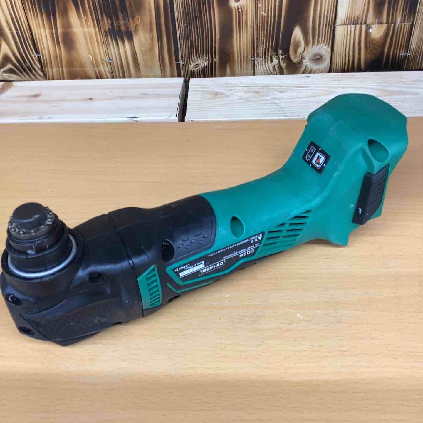 ハイコーキ HIKOKI 旧 日立工機 コードレスマルチツール CV14DBL NN 切断 研磨 剥離 木材 切断 切り抜き 金属管 塩ビ管 釘 コーキング 目地削り 越谷店