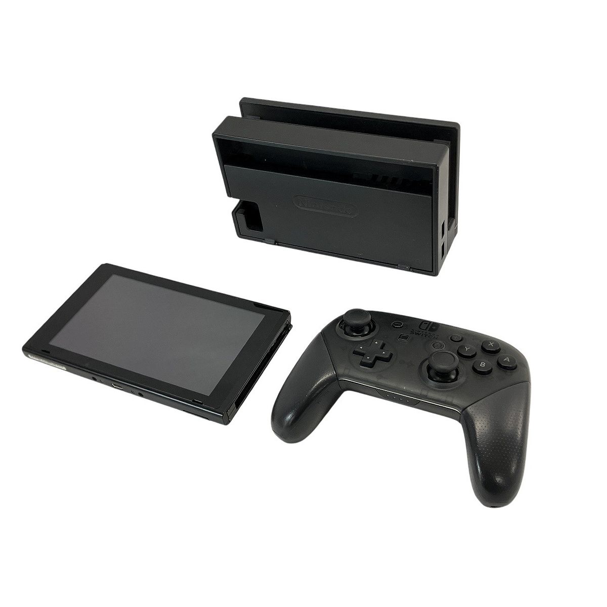 Nintendo Switch HAC-001 HAC-013 任天堂 スイッチ 本体 プロコン付き ゲーム 訳有 W10564224
