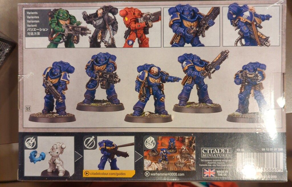 GAMES SPACE MARINE Heavy Intercessors ヘヴィ インターセッサー