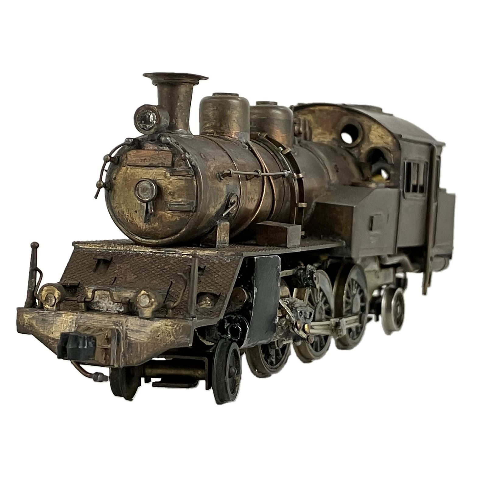 メーカー不明 蒸気機関車 キット組立品 鉄道模型 HO ジャンク Y10567108