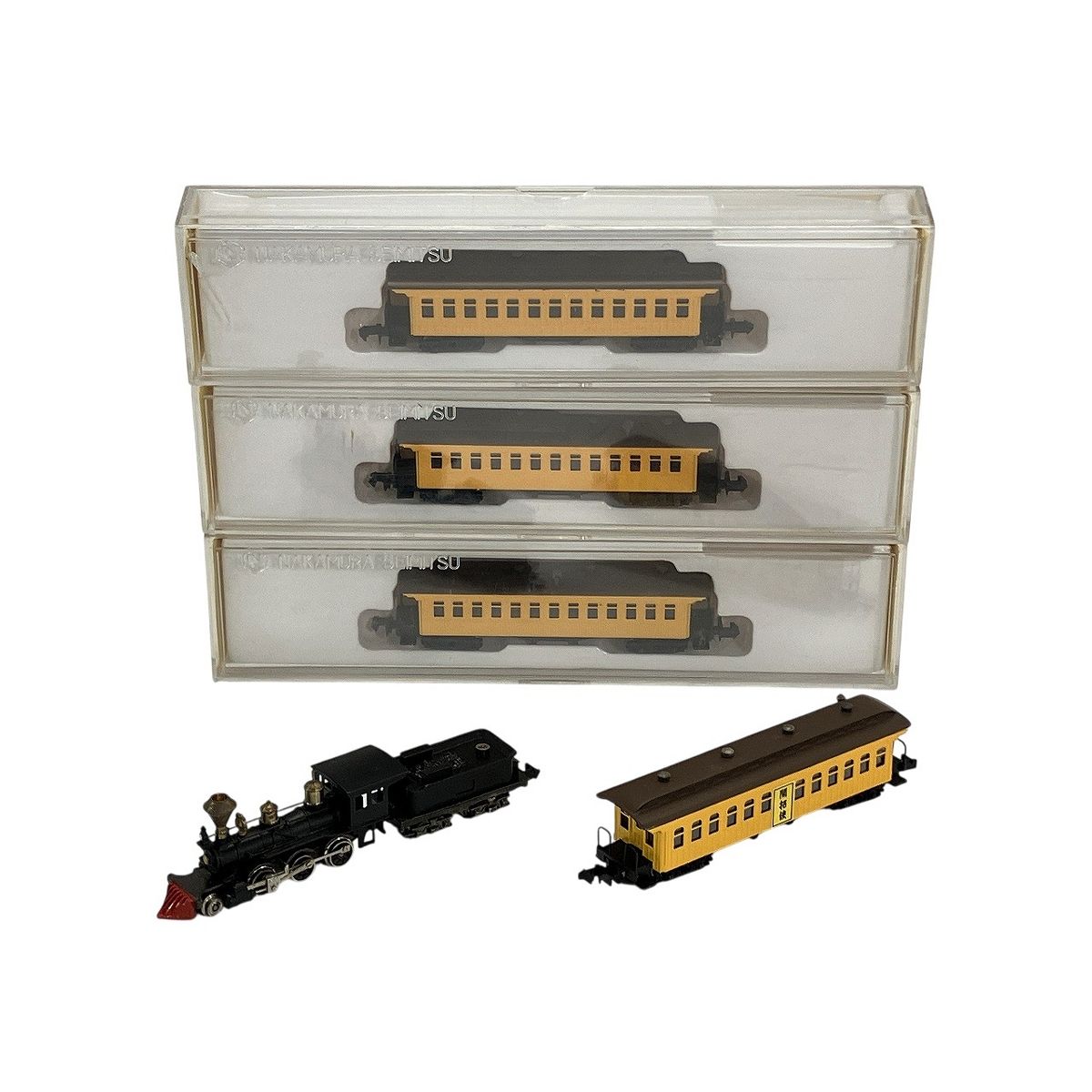 中村精密 国鉄7100形 弁慶号 開拓使号 客車 5両セット 鉄道模型 N
