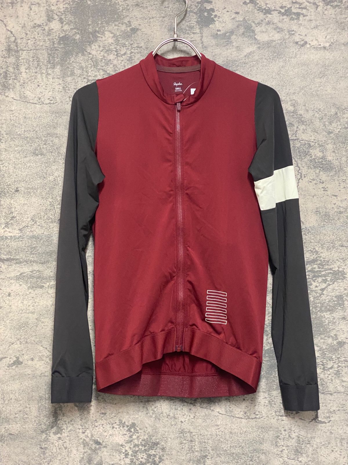 JO051 ラファ Rapha PRO TEAM LONG SLEEVE TRAINING JERSEY 長袖 サイクルジャージ 赤 S