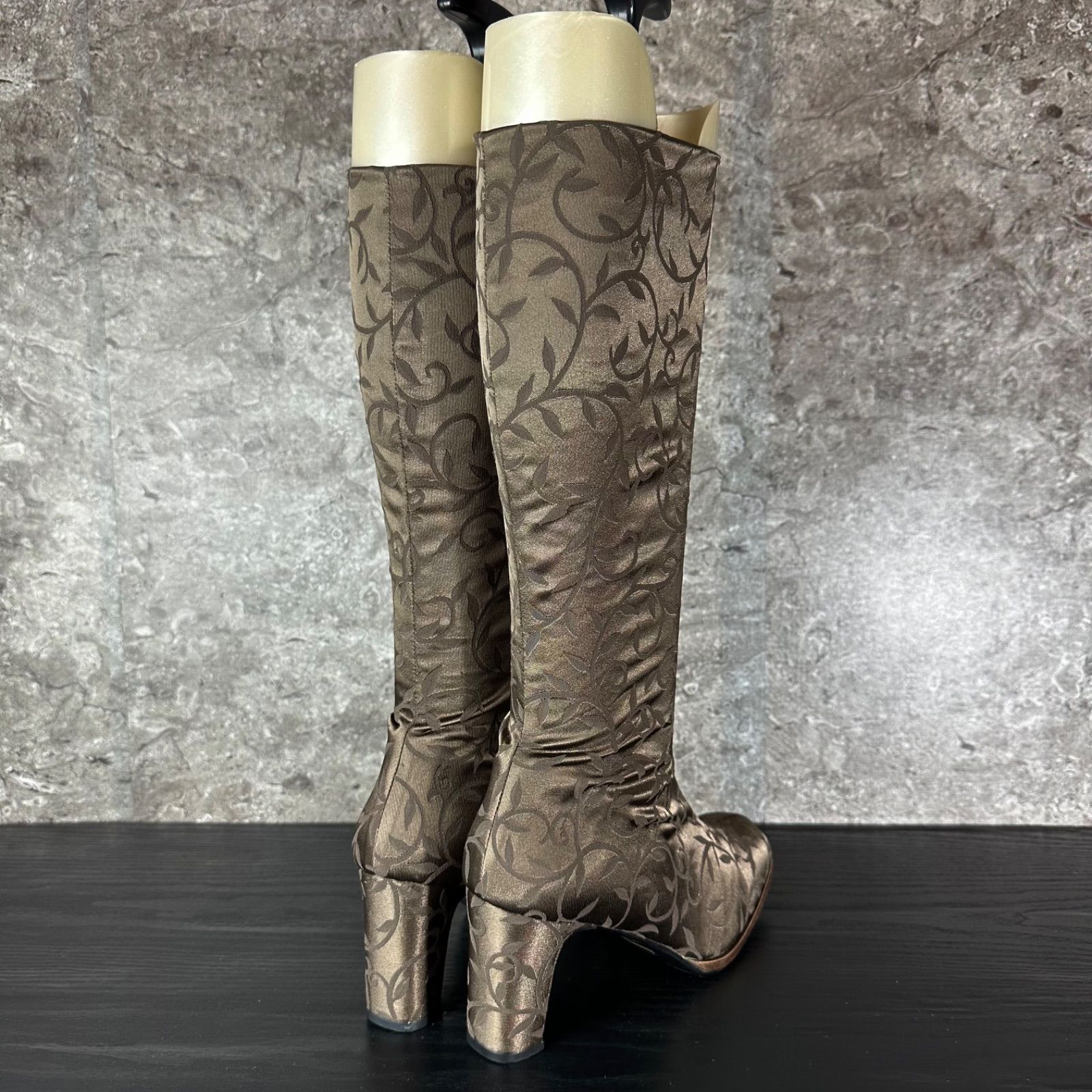 スノーボード DEELUXE Edge Pro 25.5cm S454 Yves Saint Laurent イヴサンローラン ボタニカルパターン