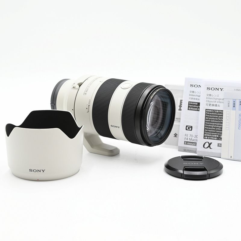 SONY ソニー 望遠ズームレンズ フルサイズ FE 70-20mm F|4 Macro G OSSII SEL70200G2 交換レンズ