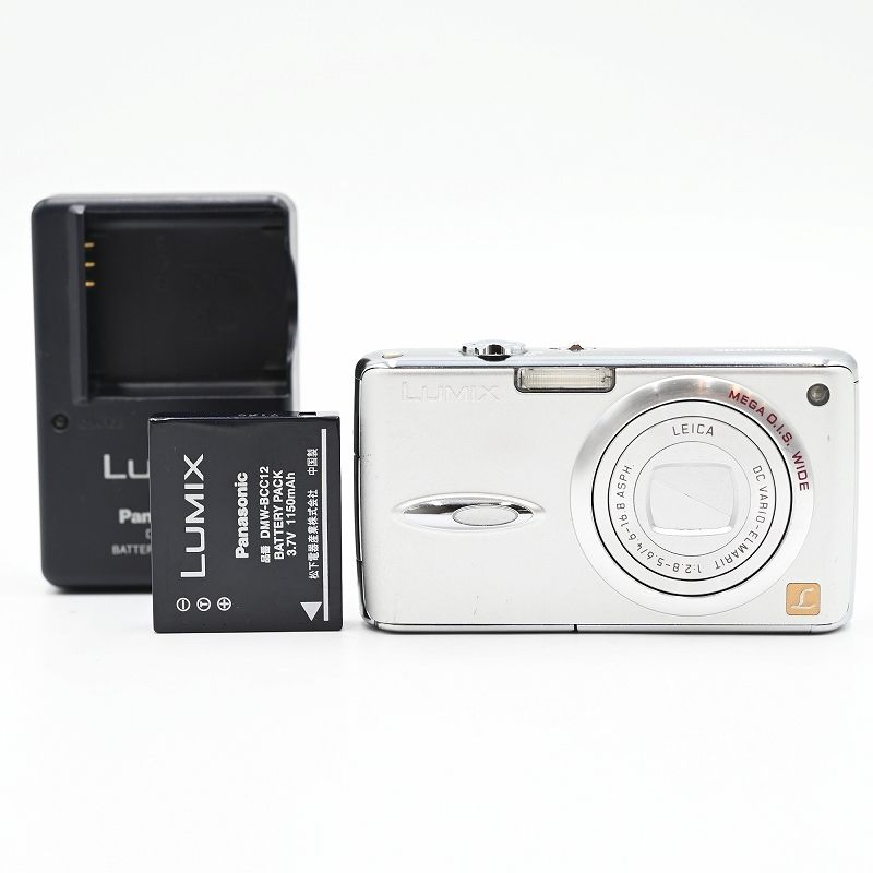 Panasonic LUMIX DMC-FX01-W パナソニック デジタルカメラ パール