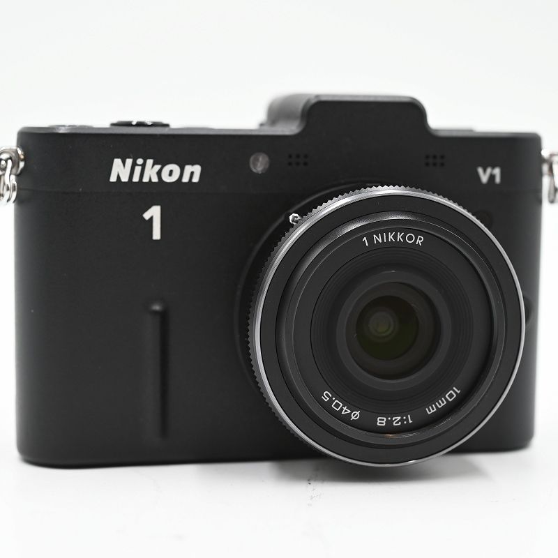 Nikon ニコン 1 V 薄型レンズキット ブラック ミラーレス一眼カメラ ショット数 ミラーレス一眼レフカメラ