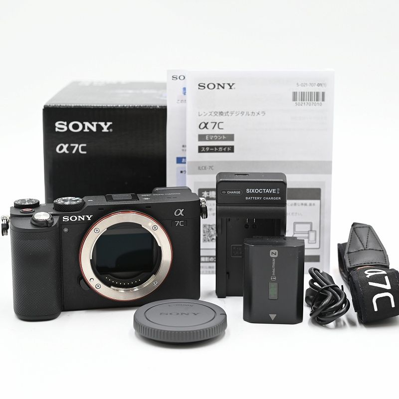 Sony ソニー a7C ILCE-7C ボディ ショット数1288枚 35言語 ミラーレス一眼レフカメラ