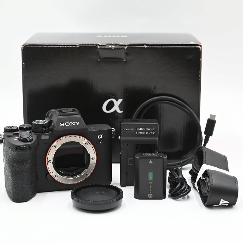 SONY ソニー ILCE-7M4 α7IV ミラーレス一眼カメラボディブラック ショット数10枚 35言語 ミラーレス一眼レフカメラ