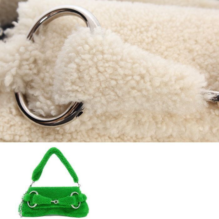 GUCCI グッチ ホースビット チェーン ミディアム ショルダーバッグ 764255 AACZF 9215 オフホワイト クラッチバッグ ハンドバッグ レディース ユニセックス 本物 売れ筋 GINKGOPHARMACY_COM