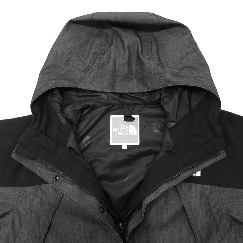 美品】マウンテンライトジャケット ブラックデニム版 GORE-TEX Sサイズ