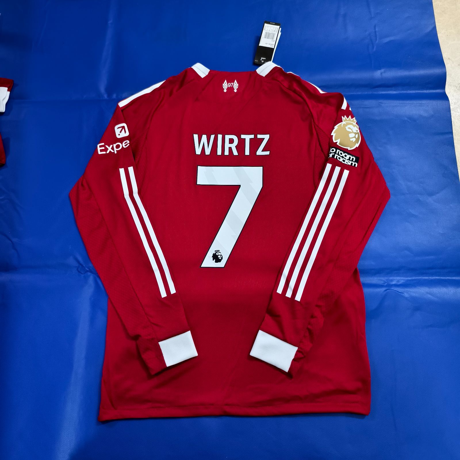 25-26 リバプールfc ユニフォーム サッカー・フットサル 長袖 7番