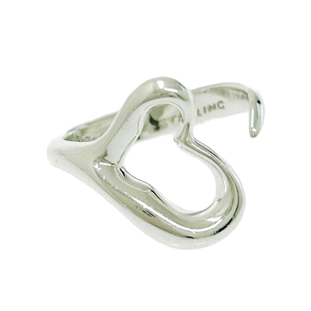 Tiffany & Co. リング 中古】TIFFANY&Co. ティファニー シルバー オープンハート リング 4.7g