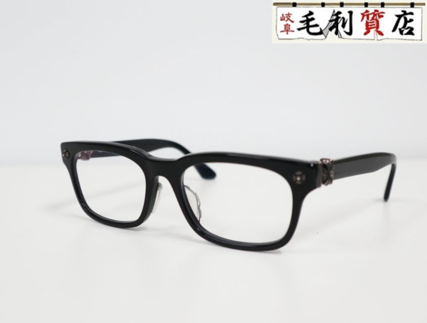 CHROME HEARTS クロムハーツ VAGILANTE CHプラステンプル ブラック メガネ サングラス アイウェア