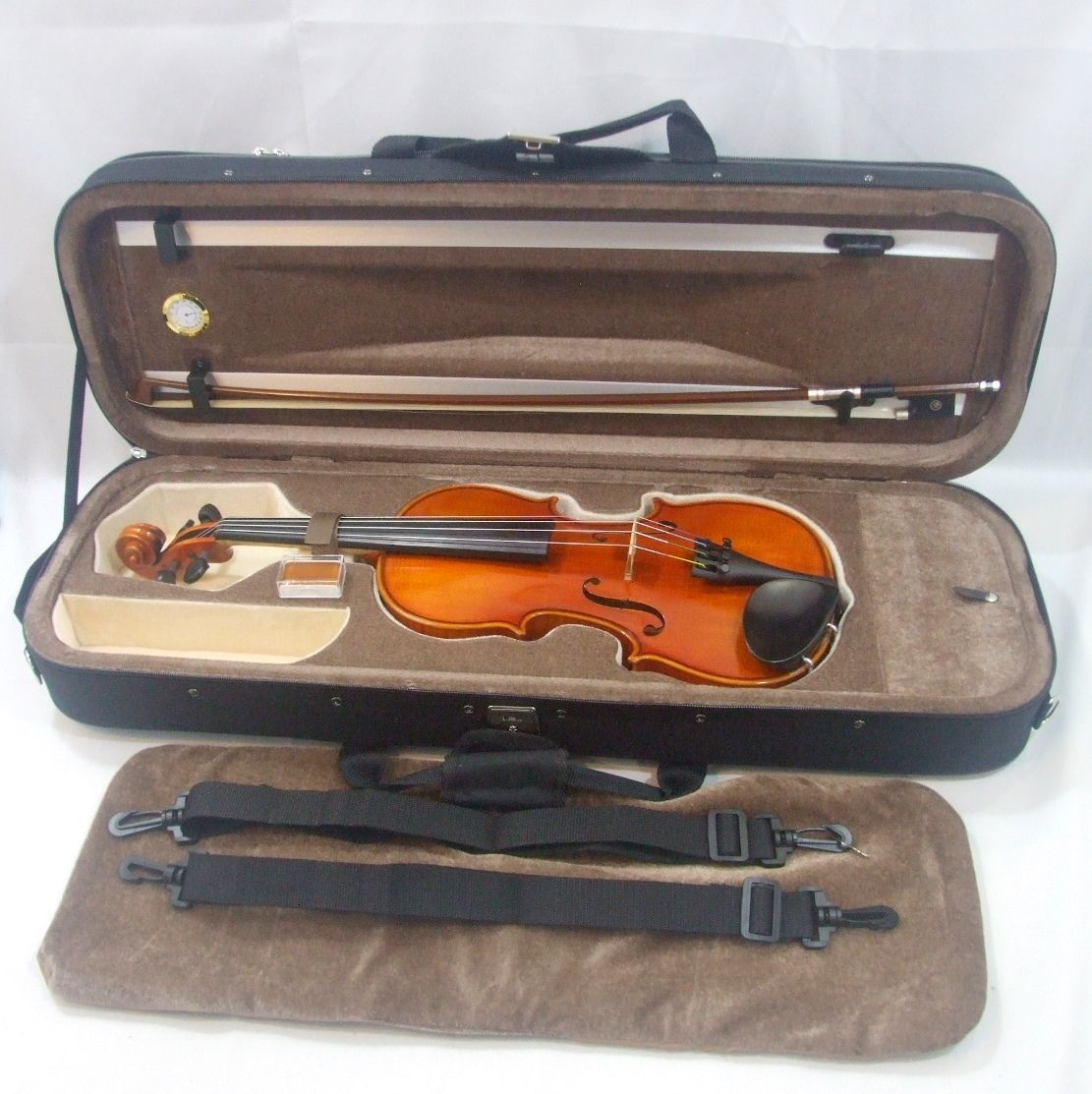 ヨーロッパ製バイオリン 3|4 虎杢 1983年 バイオリン 手工製 ♥弓 ケース 音量出ています